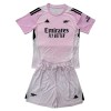 Officiële Voetbalshirt + Korte Broek Doelman Arsenal 2025-26 Roze - Kids